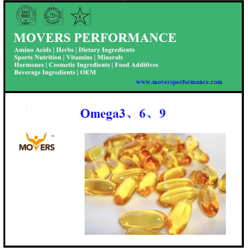 Omega3 \ 6 \ 9 / Capsules de plantes / Sans conservateurs